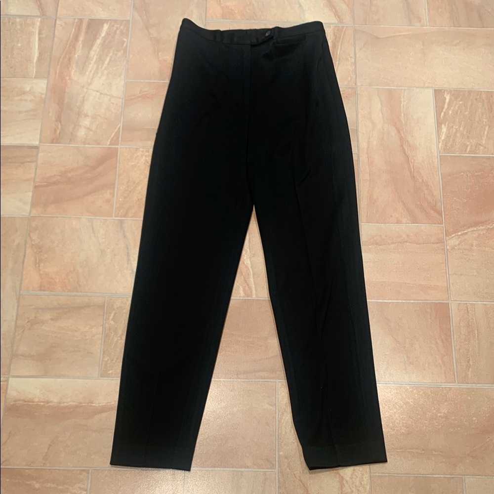 Smooth Petites Vintage Women’s Black Business Work Dress Pants